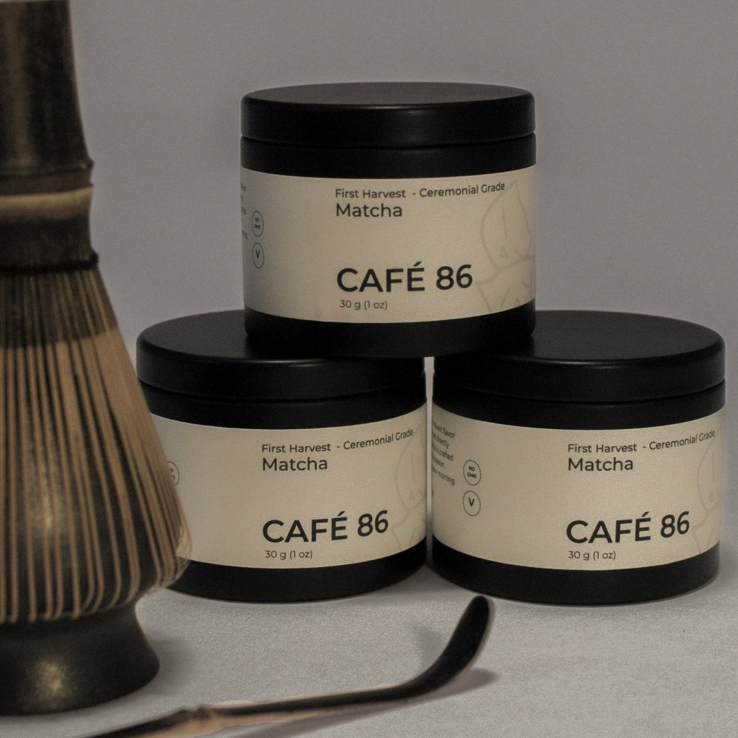 Cafe 86 Ceremonial Matcha 30g Tin
