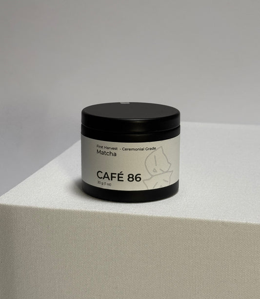 Cafe 86 Ceremonial Matcha 30g Tin